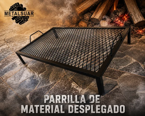 PARRILLA DE MATERIAL DESPLEGADO