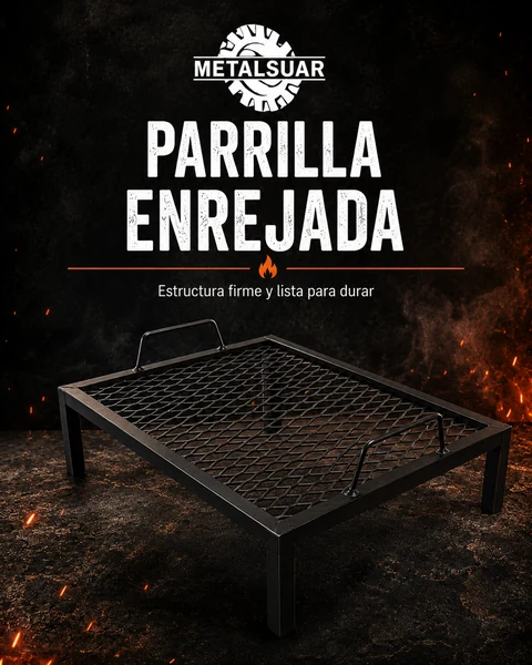 Parrilla enrejada clásica