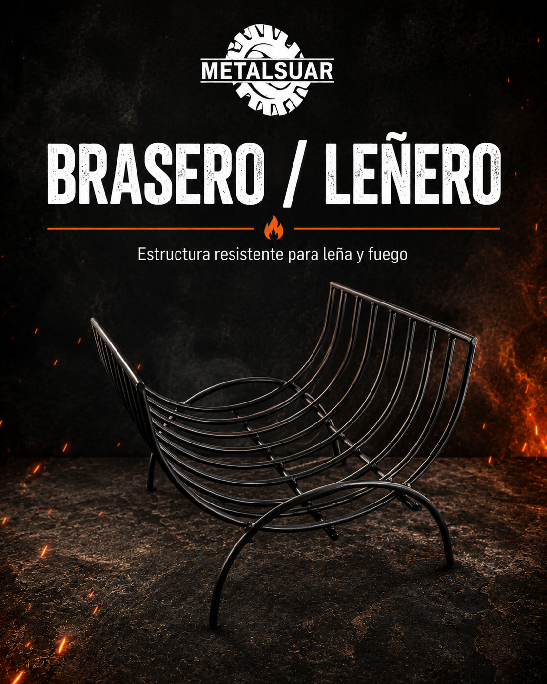 Imagen principal de Brasero / Leñero reforzado