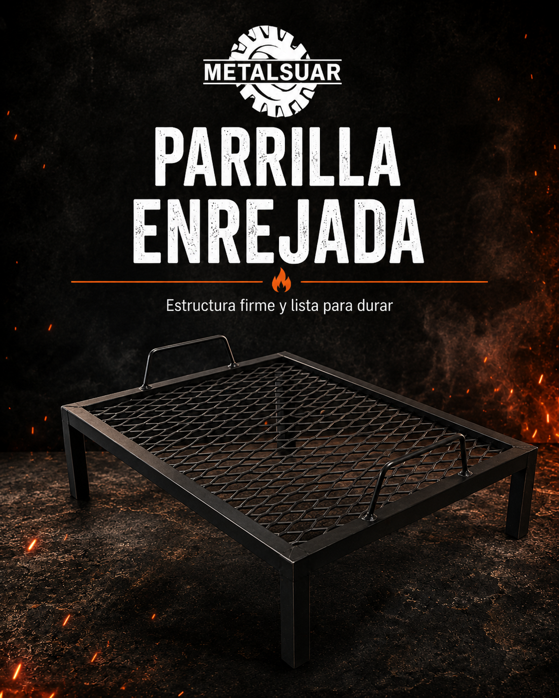 Imagen principal de Parrilla enrejada clásica