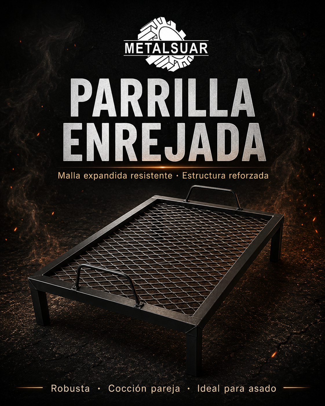 Imagen principal de Parrilla enrejada reforzada